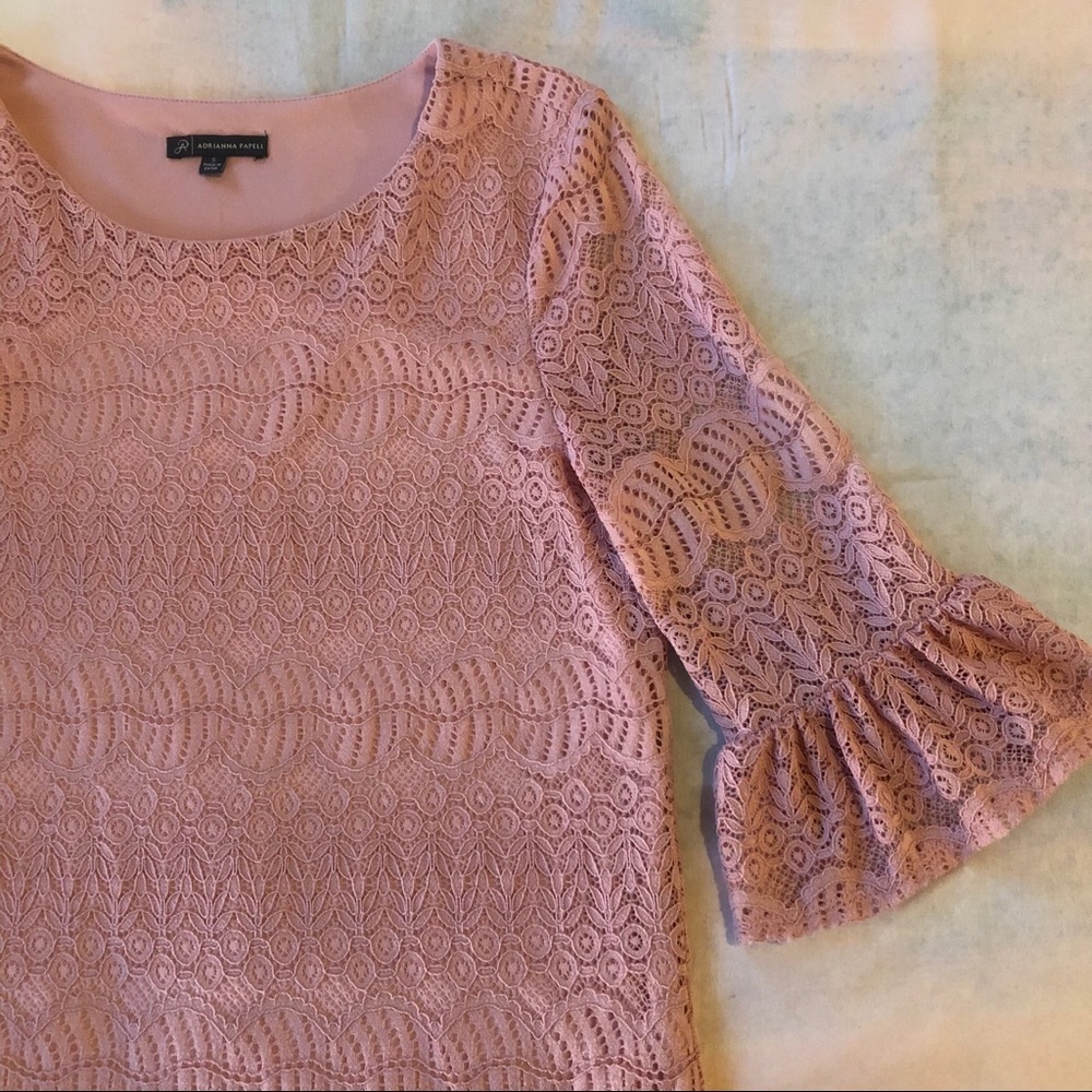 Lace Pastel Pink Top